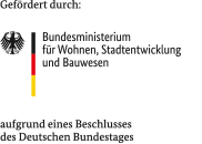 Logo des Bundesministeriums für Wohnungswesen, Stadtentwicklung und Bauwesen